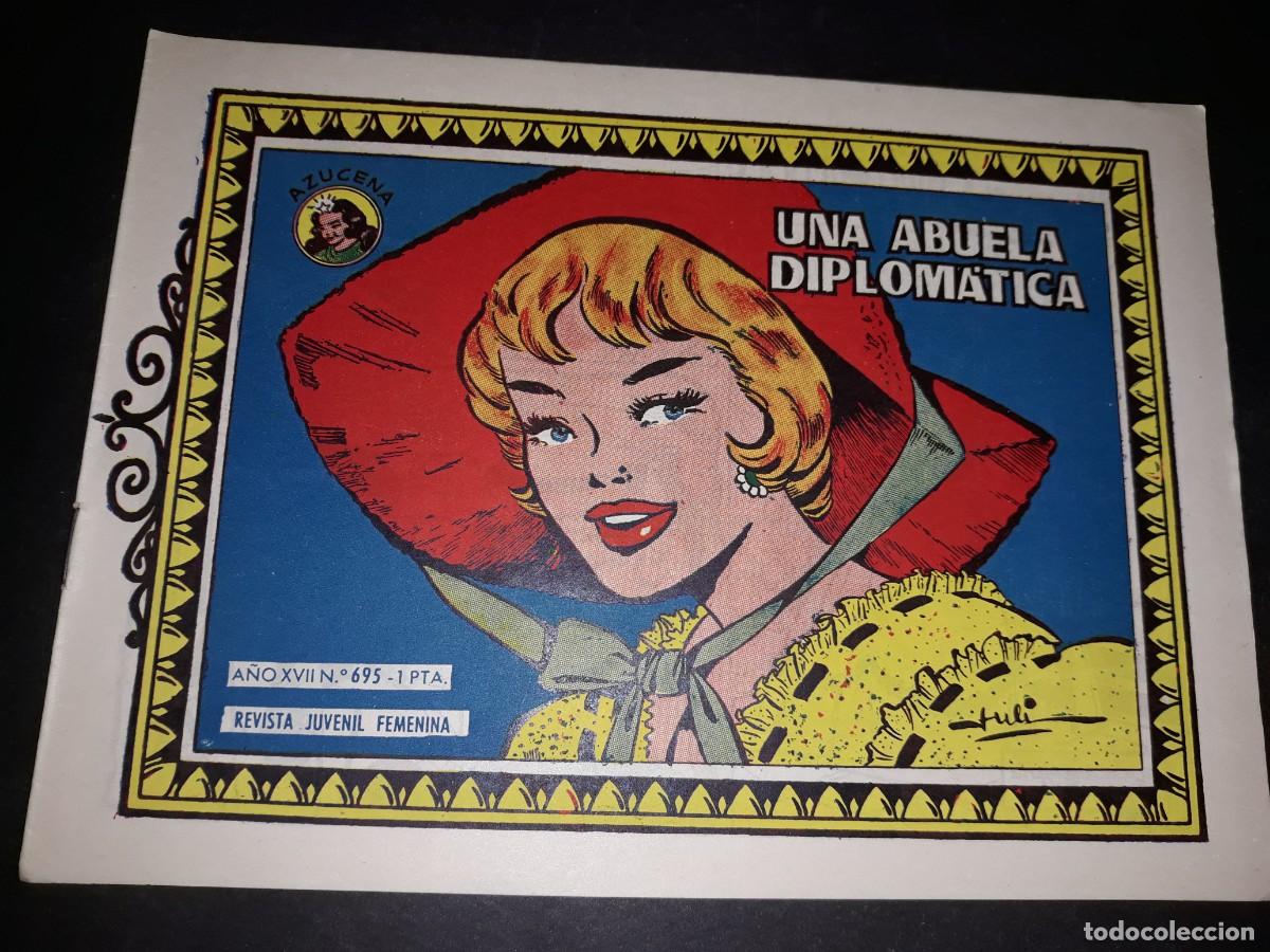 Tebeos: Azucena n&ordm; 695 Buen Estado - Foto 1