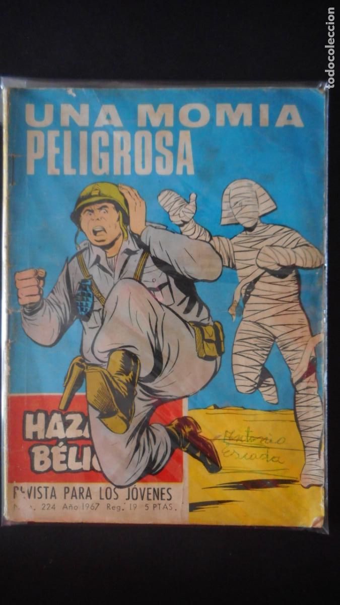 Tebeos: HAZA&Ntilde;AS BELICAS GORILA N&ordm; 224 / C-16 - Foto 1
