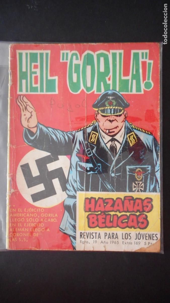 Tebeos: HAZA&Ntilde;AS BELICAS GORILA N&ordm; 169 / C-16 - Foto 1