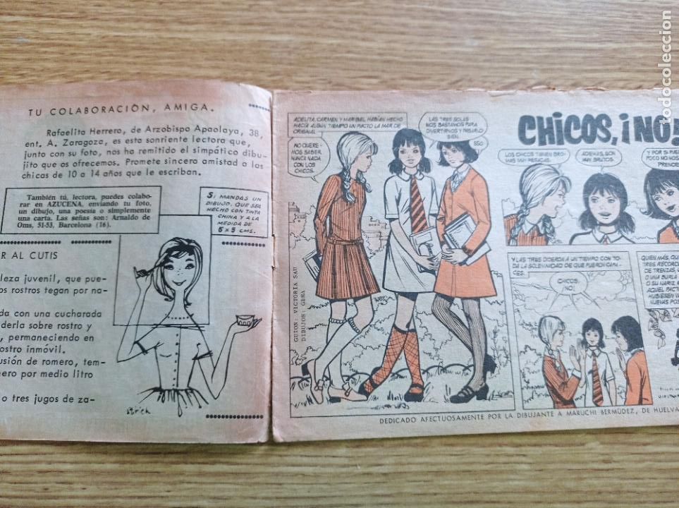Tebeos: AZUZENA A&Ntilde;O 1968 - CHICOS !NO&iexcl; - n&ordm; 1064 - Foto 2