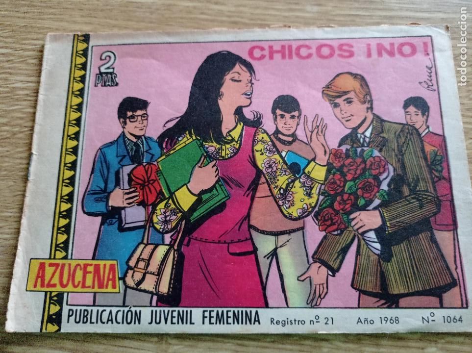 Tebeos: AZUZENA A&Ntilde;O 1968 - CHICOS !NO&iexcl; - n&ordm; 1064 - Foto 1