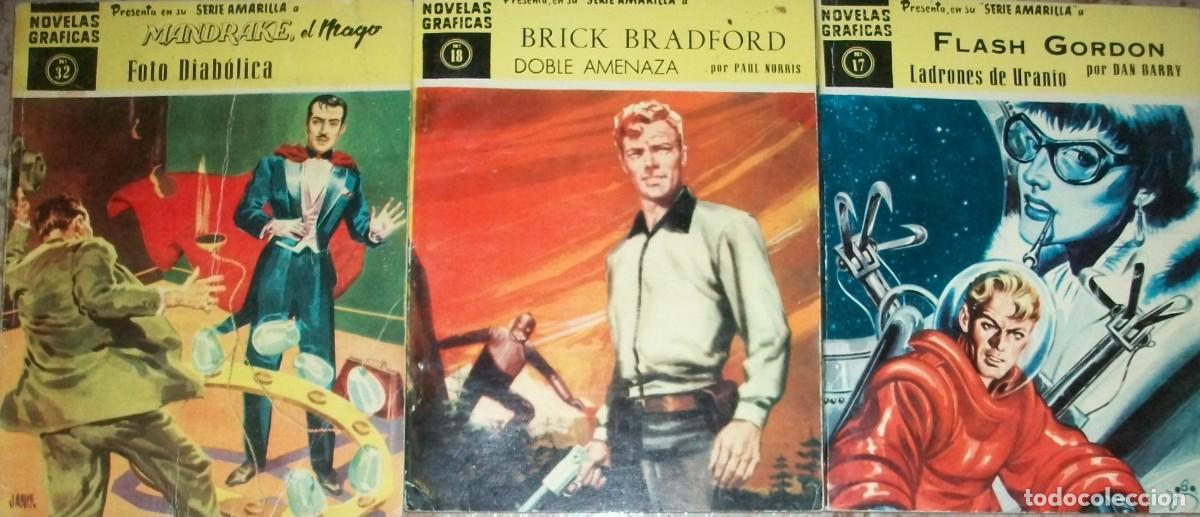 Tebeos: Novelas Graficas (Amarilla) (Dolar) Lote de 3 numeros - Foto 1