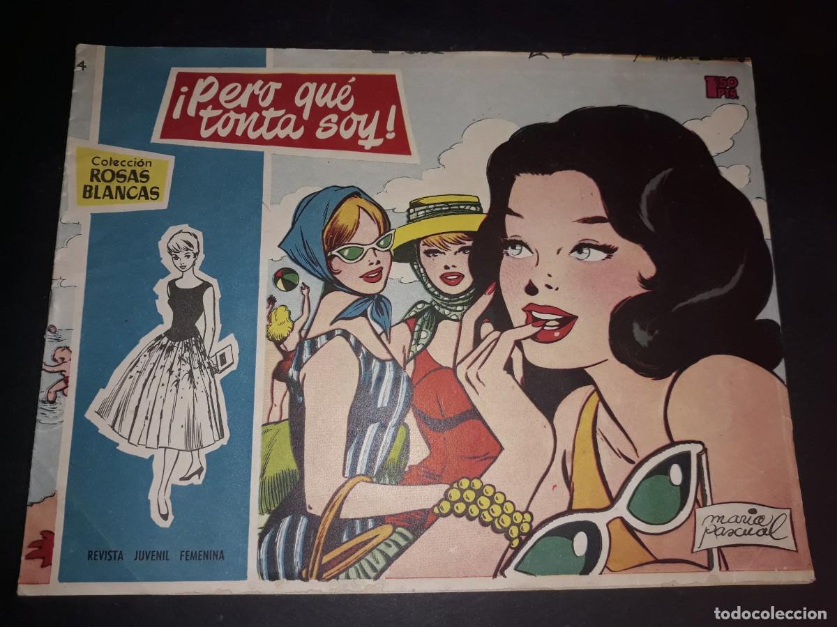 Tebeos: Colecci&oacute;n Rosas Blancas N&ordm; 4 - Foto 1