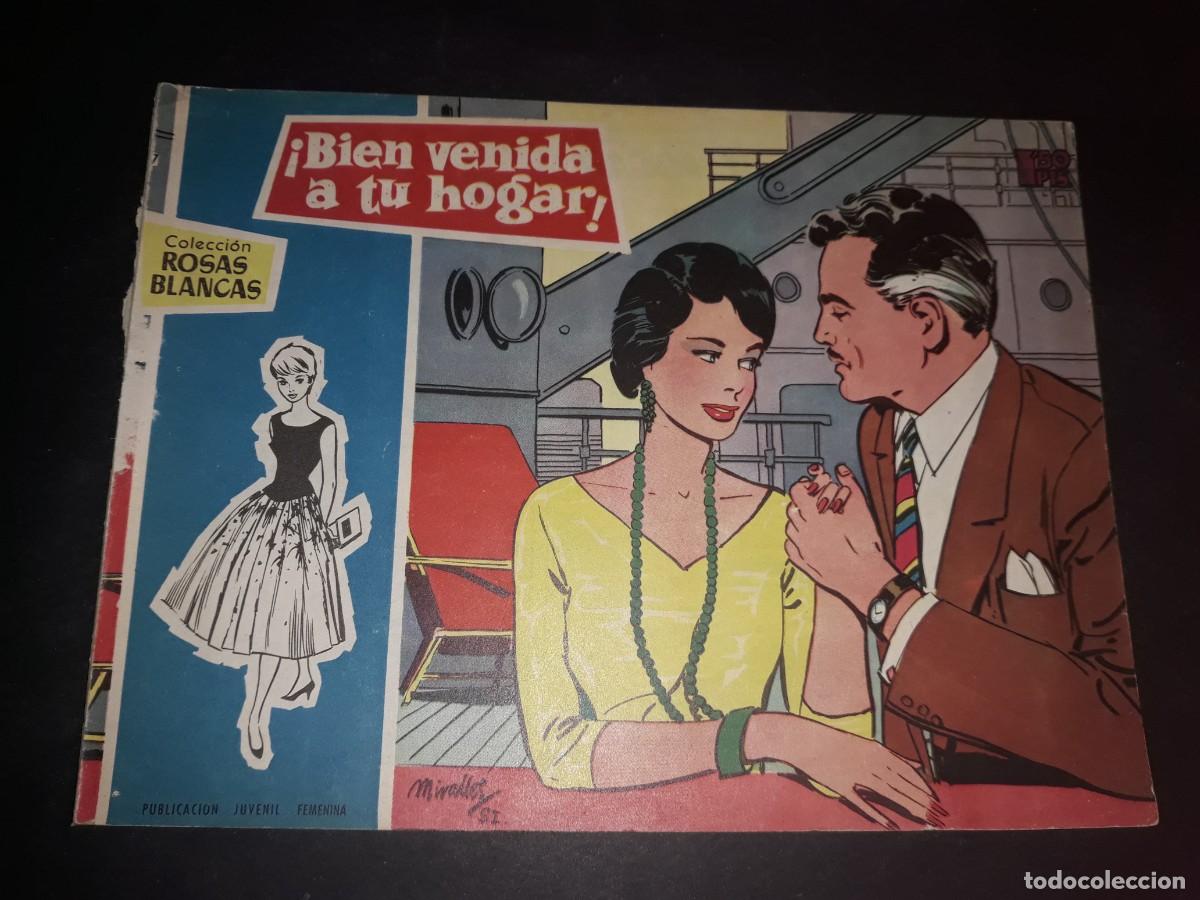 Tebeos: Colecci&oacute;n Rosas Blancas N&ordm; 7 - Foto 1