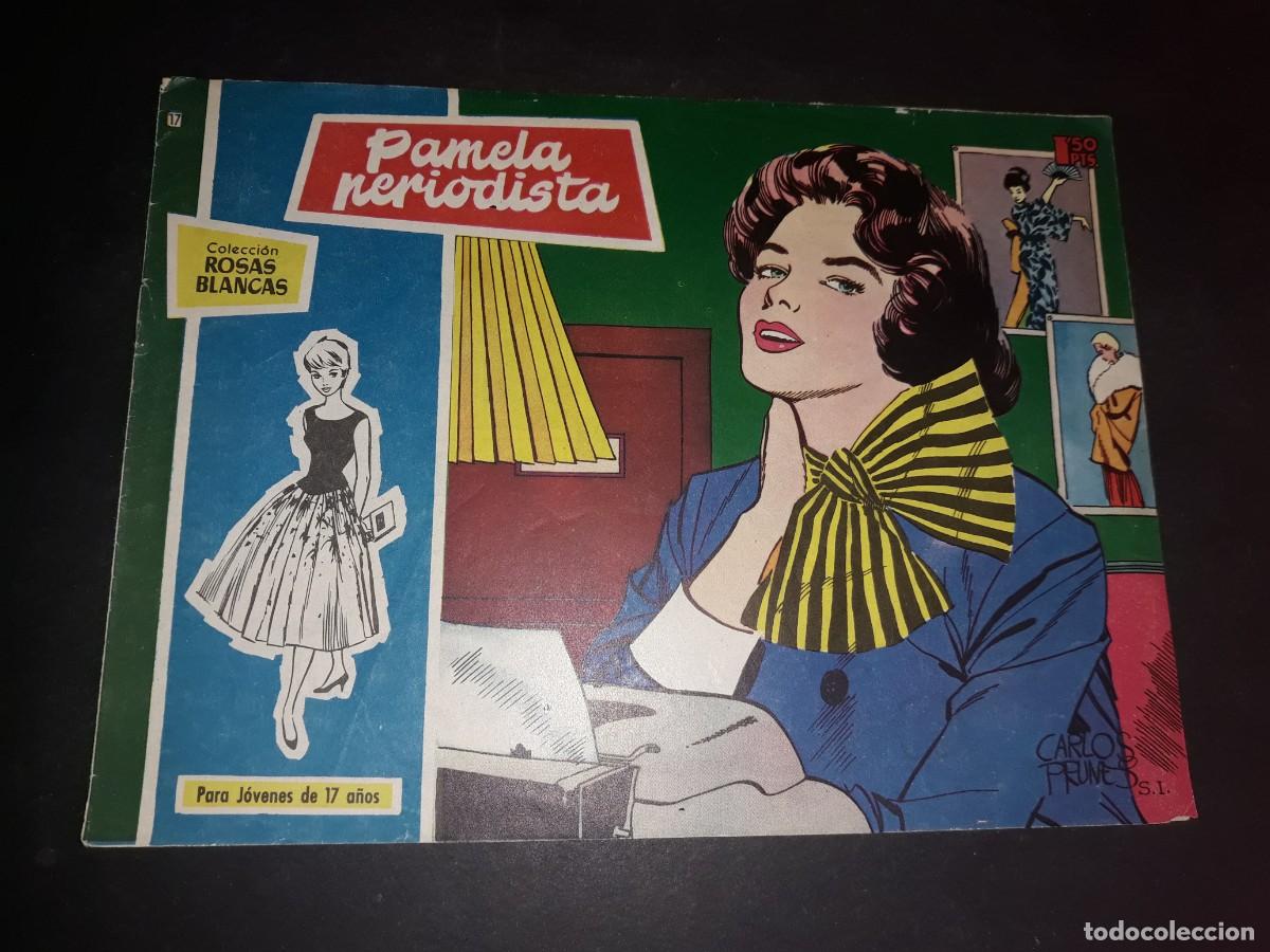 Tebeos: Colecci&oacute;n Rosas Blancas N&ordm; 17 - Foto 1