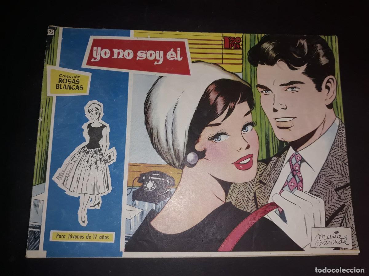 Tebeos: Colecci&oacute;n Rosas Blancas N&ordm; 25 - Foto 1