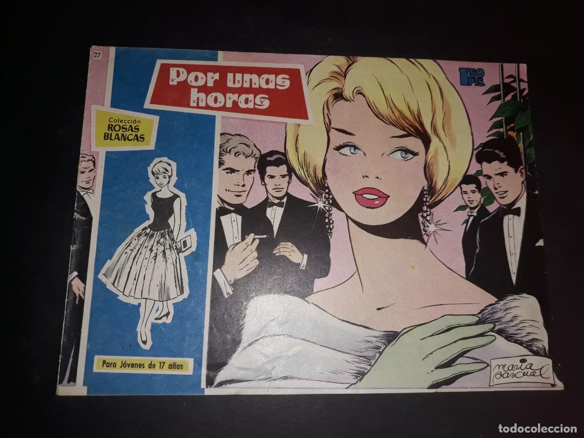 Tebeos: Colecci&oacute;n Rosas Blancas N&ordm; 27 - Foto 1