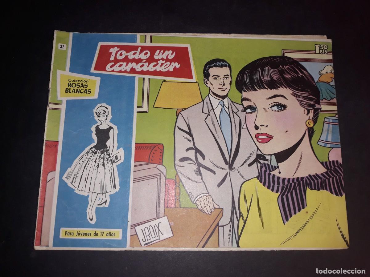 Tebeos: Colecci&oacute;n Rosas Blancas N&ordm; 32 - Foto 1