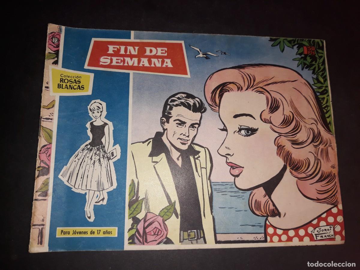 Tebeos: Colecci&oacute;n Rosas Blancas N&ordm; 33 - Foto 1