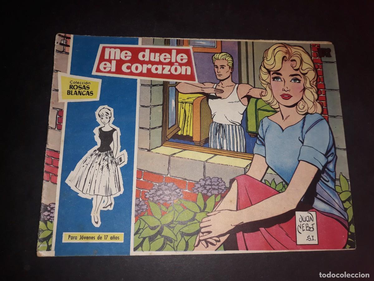 Tebeos: Colecci&oacute;n Rosas Blancas N&ordm; 39 - Foto 1