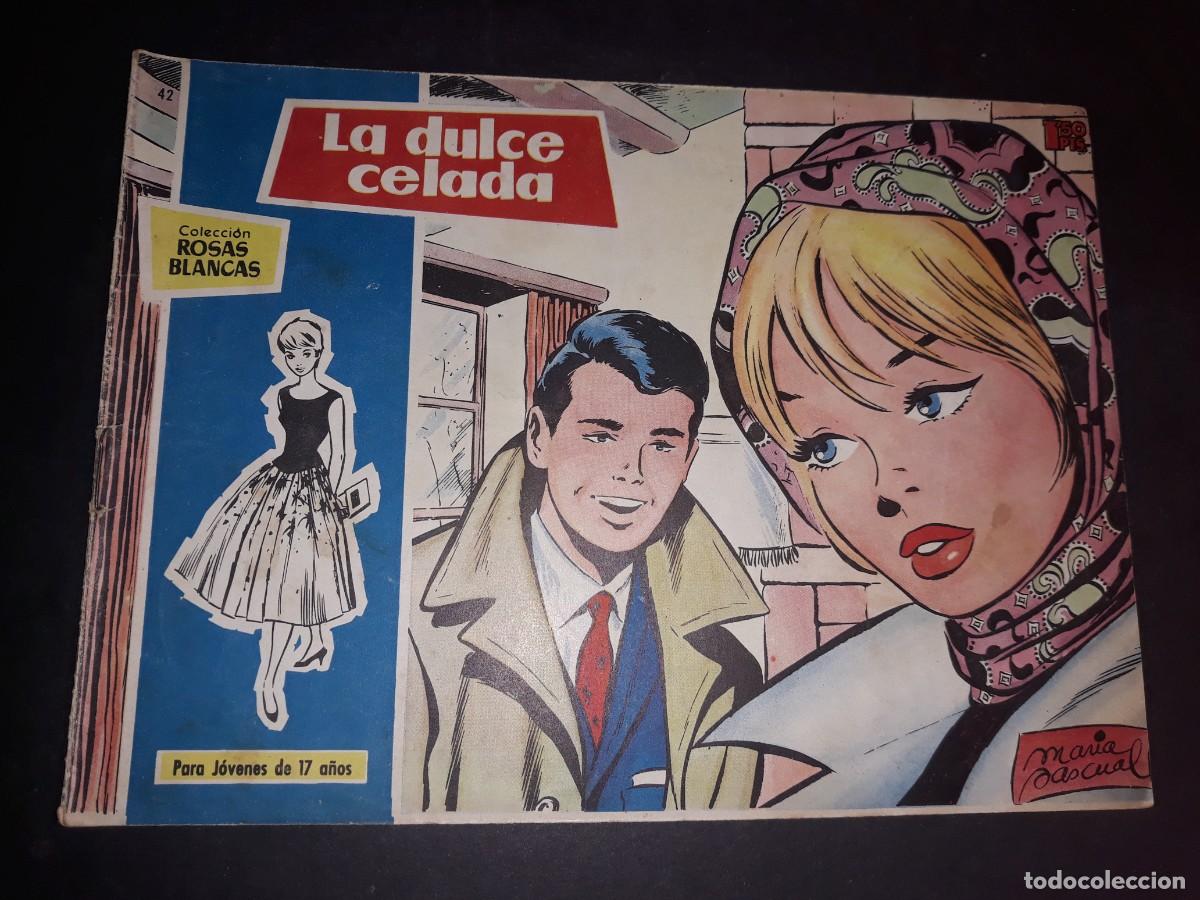 Tebeos: Colecci&oacute;n Rosas Blancas N&ordm; 42 - Foto 1