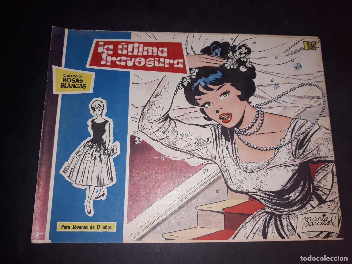 Tebeos: Colecci&oacute;n Rosas Blancas N&ordm; 43 - Foto 1