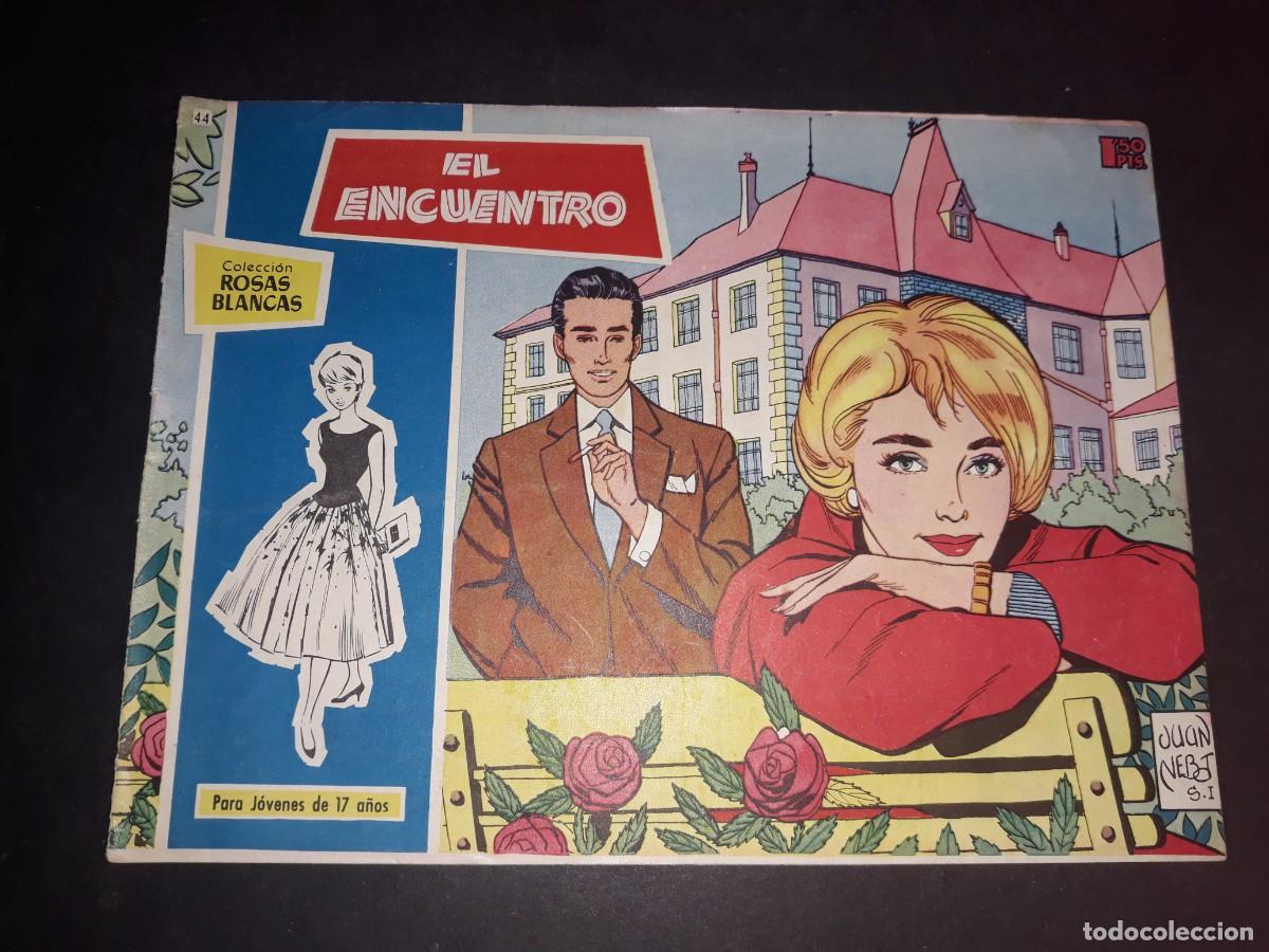 Tebeos: Colecci&oacute;n Rosas Blancas N&ordm; 44 - Foto 1