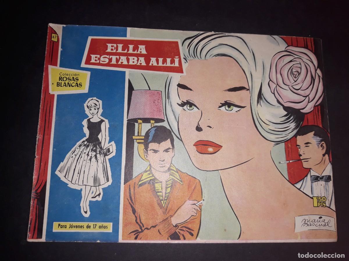 Tebeos: Colecci&oacute;n Rosas Blancas N&ordm; 47 - Foto 1