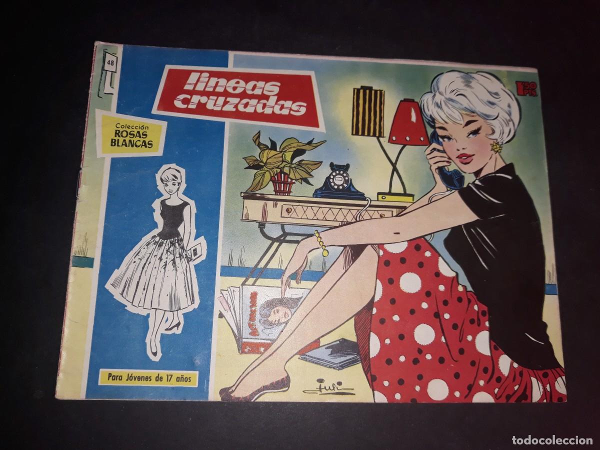 Tebeos: Colecci&oacute;n Rosas Blancas N&ordm; 48 - Foto 1