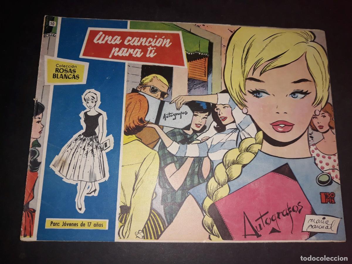 Tebeos: Colecci&oacute;n Rosas Blancas N&ordm; 50 - Foto 1