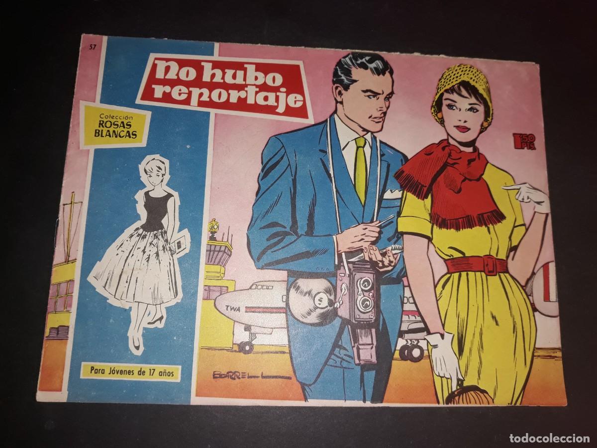 Tebeos: Colecci&oacute;n Rosas Blancas N&ordm; 57 - Foto 1