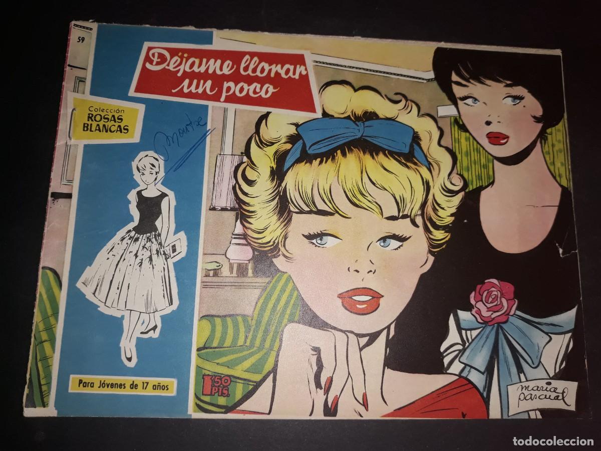 Tebeos: Colecci&oacute;n Rosas Blancas N&ordm; 59 - Foto 1
