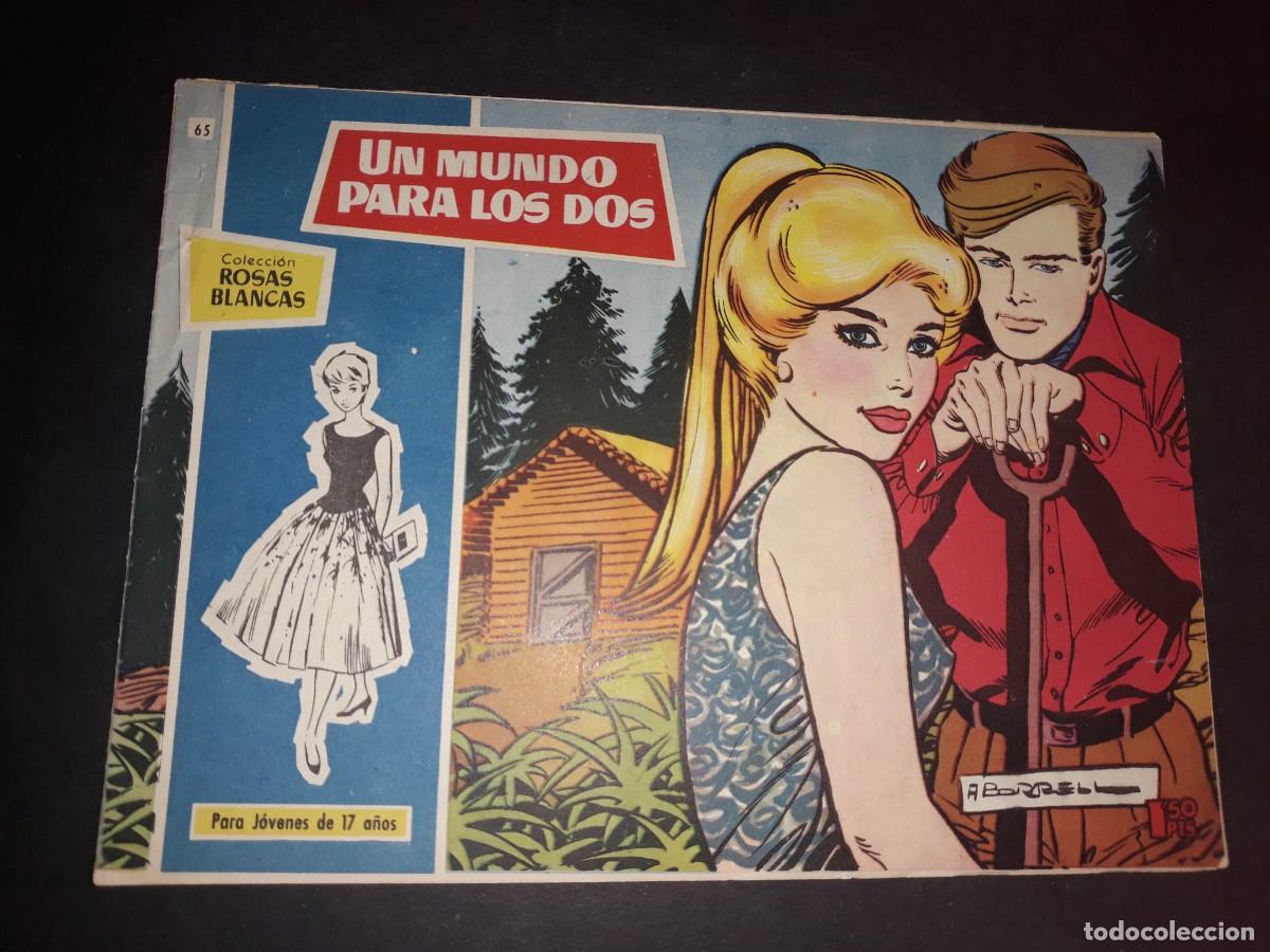 Tebeos: Colecci&oacute;n Rosas Blancas N&ordm; 65 - Foto 1