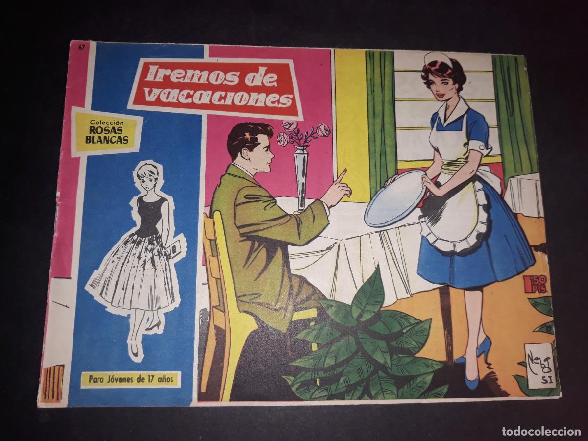 Tebeos: Colecci&oacute;n Rosas Blancas N&ordm; 67 - Foto 1