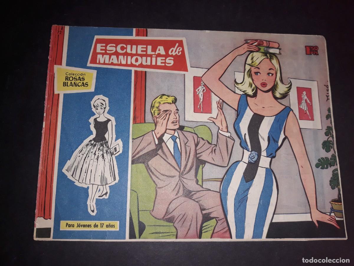 Tebeos: Colecci&oacute;n Rosas Blancas N&ordm; 72 - Foto 1