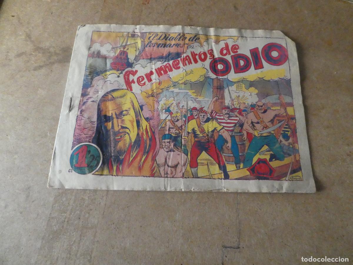 Tebeos: el diablo de los mares n&ordm; 61, original ediciones toray - Foto 1