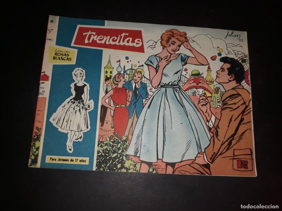 Tebeos: Colecci&oacute;n Rosas Blancas N&ordm; 80 - Foto 1