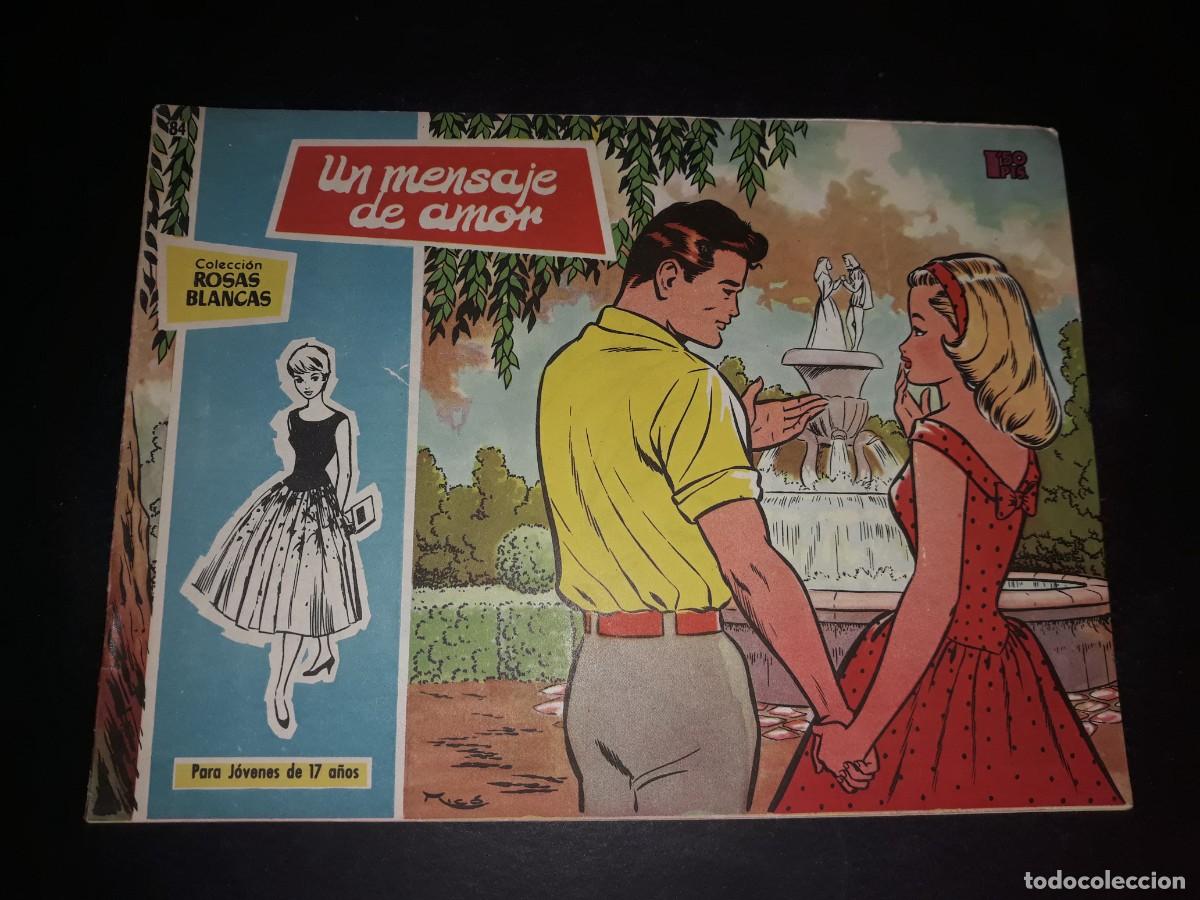 Tebeos: Colecci&oacute;n Rosas Blancas N&ordm; 84 - Foto 1
