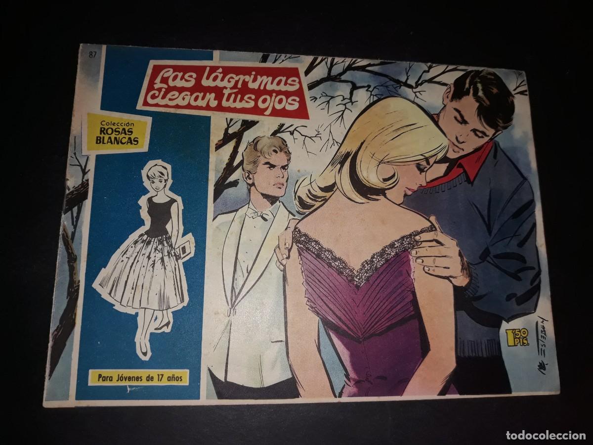 Tebeos: Colecci&oacute;n Rosas Blancas N&ordm; 87 - Foto 1