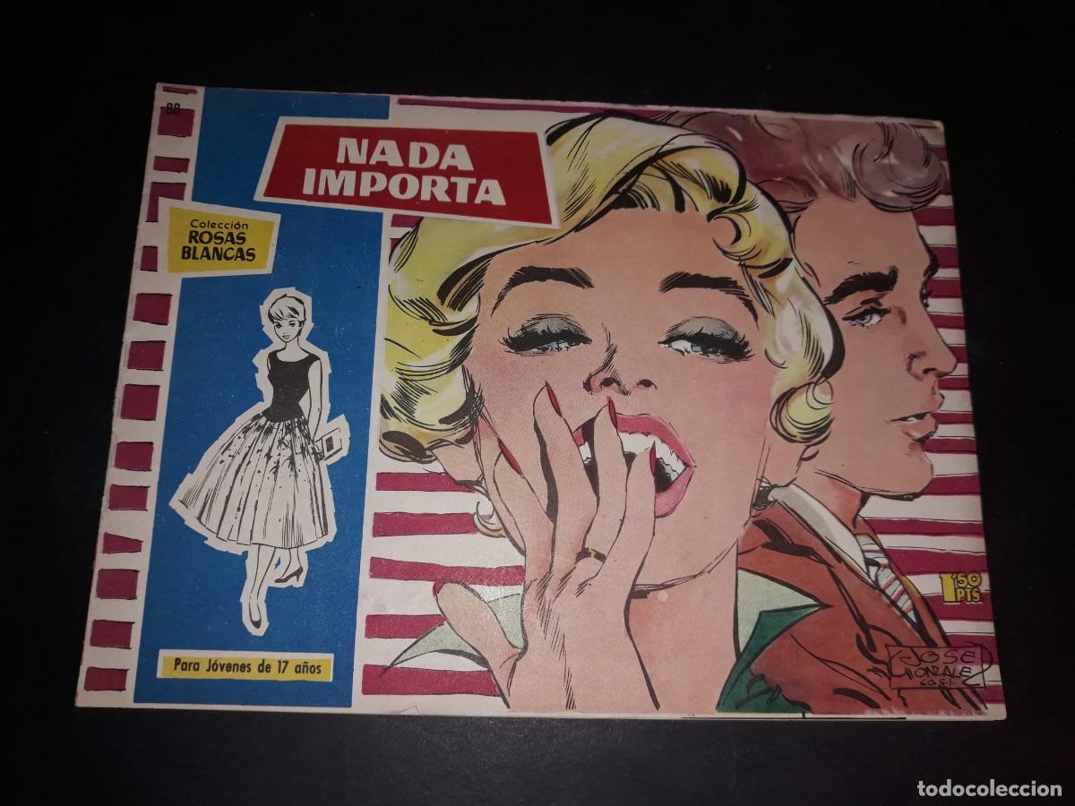 Tebeos: Colecci&oacute;n Rosas Blancas N&ordm; 88 - Foto 1