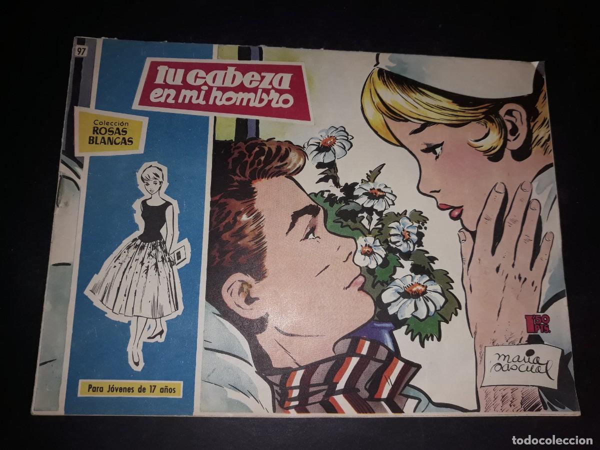Tebeos: Colecci&oacute;n Rosas Blancas N&ordm; 97 - Foto 1