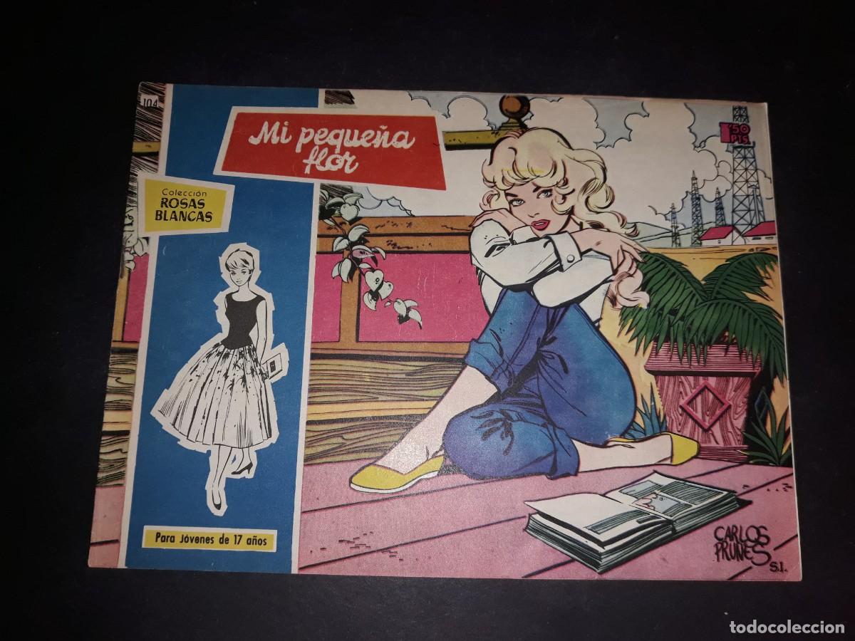 Tebeos: Colecci&oacute;n Rosas Blancas N&ordm; 104 - Foto 1