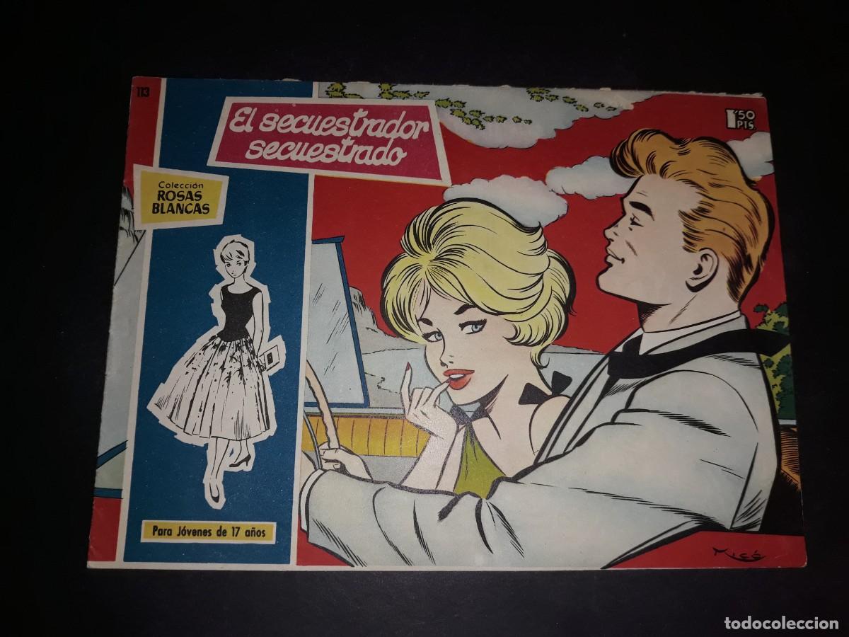 Tebeos: Colecci&oacute;n Rosas Blancas N&ordm; 113 - Foto 1