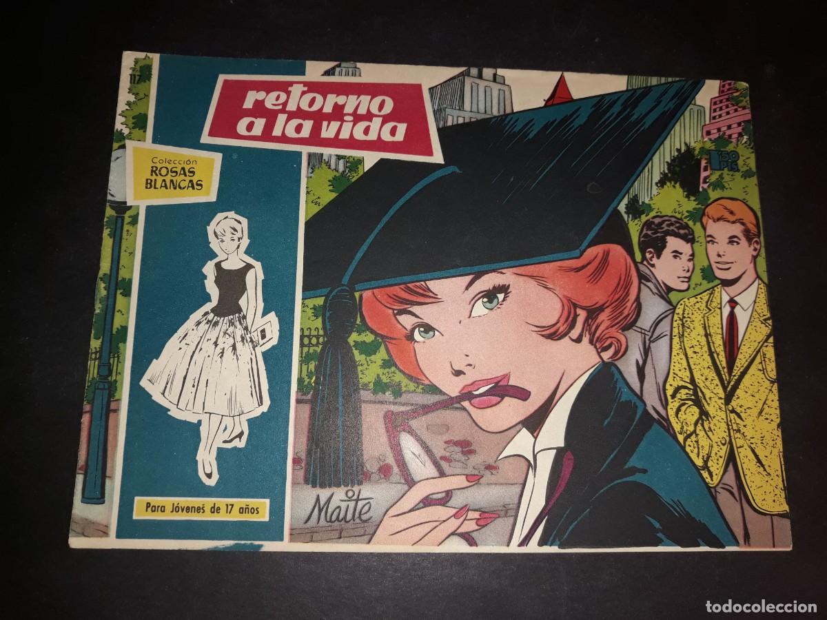 Tebeos: Colecci&oacute;n Rosas Blancas N&ordm; 117 - Foto 1
