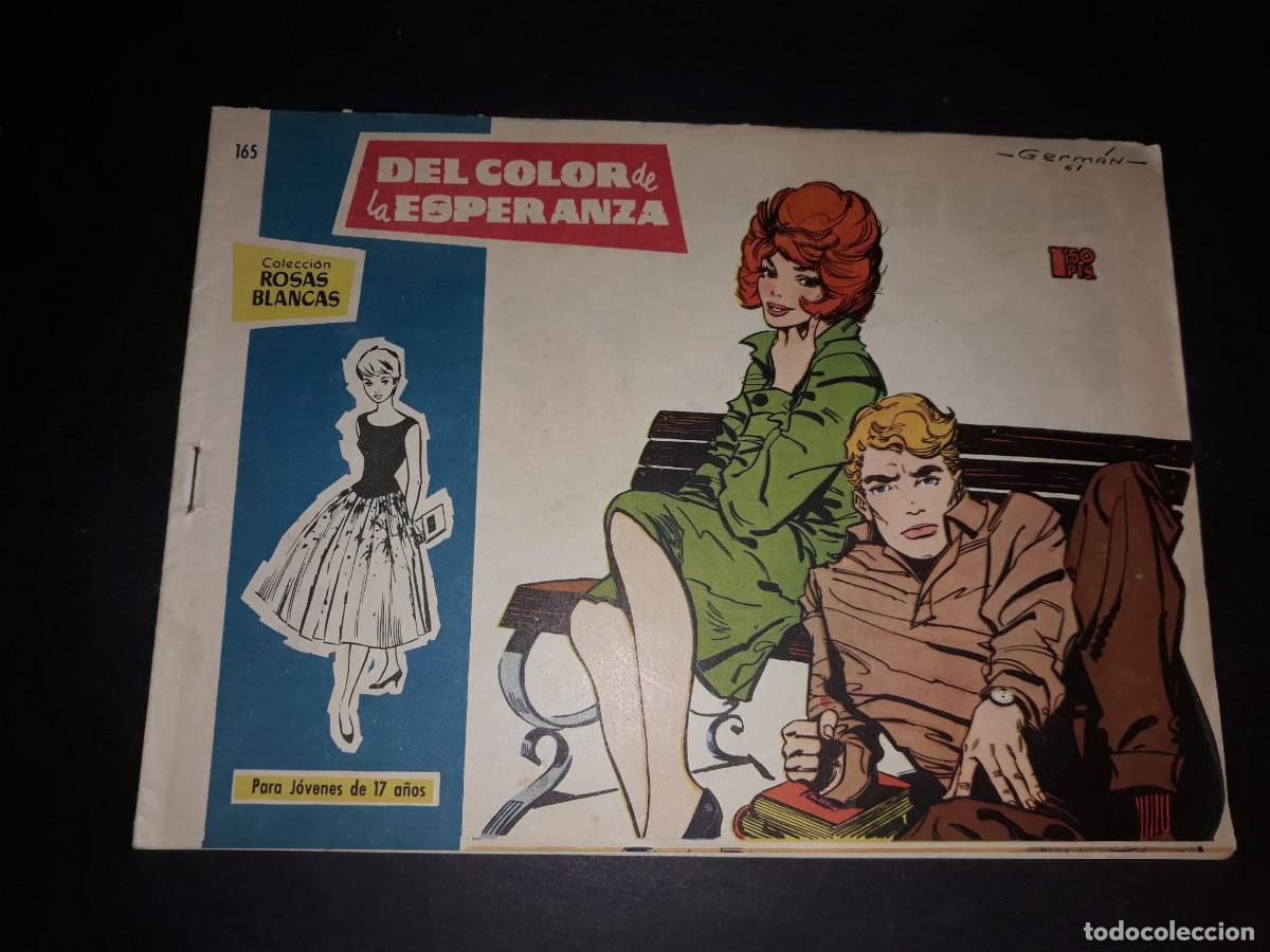 Tebeos: Colecci&oacute;n Rosas Blancas N&ordm; 165 - Foto 1