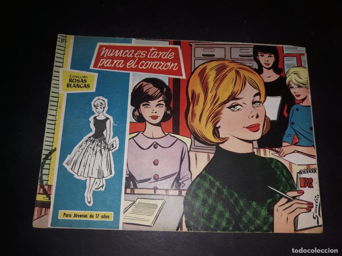 Tebeos: Colecci&oacute;n Rosas Blancas N&ordm; 175 - Foto 1