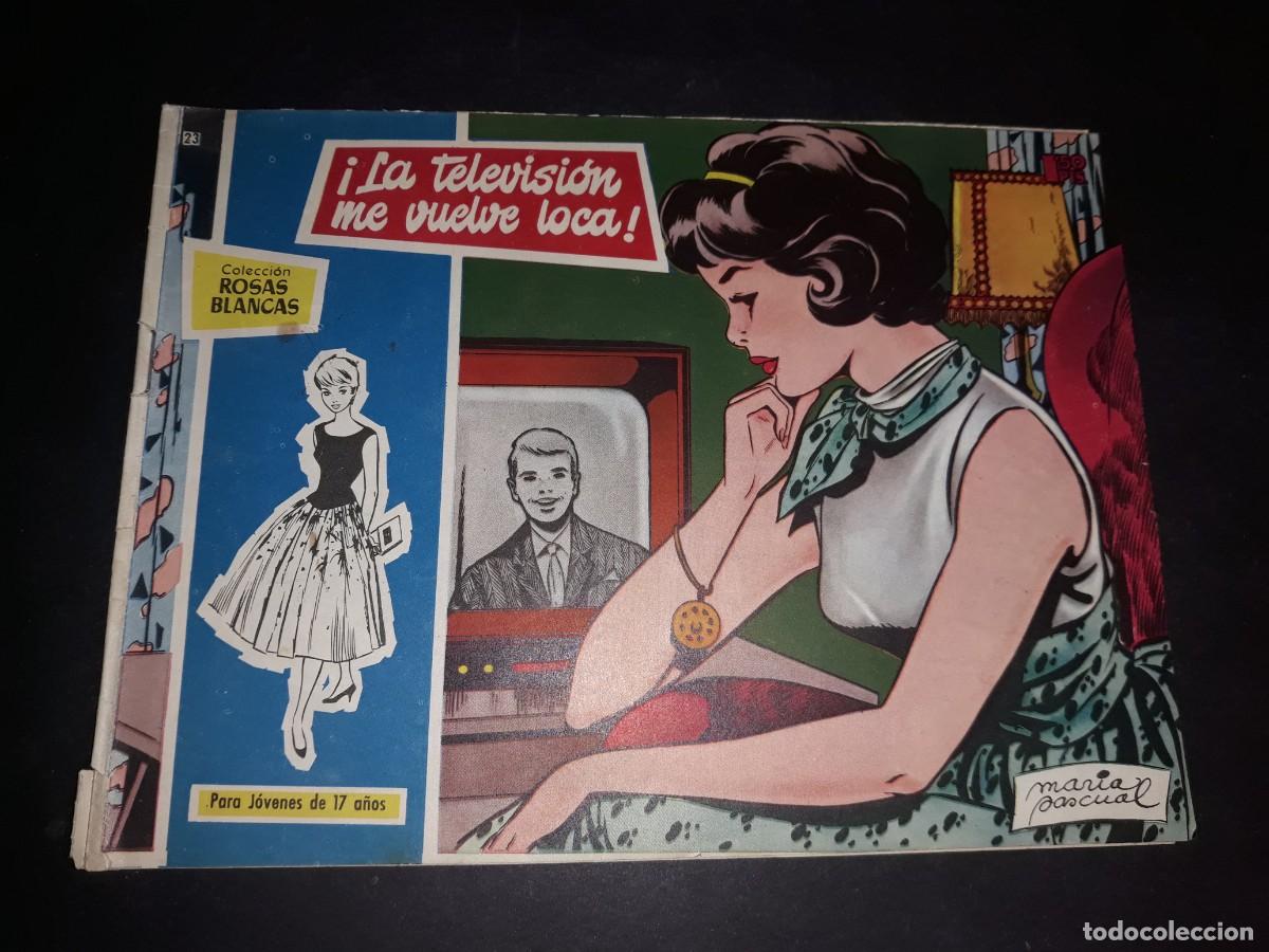 Tebeos: Colecci&oacute;n Rosas Blancas N&ordm; 23 - Foto 1