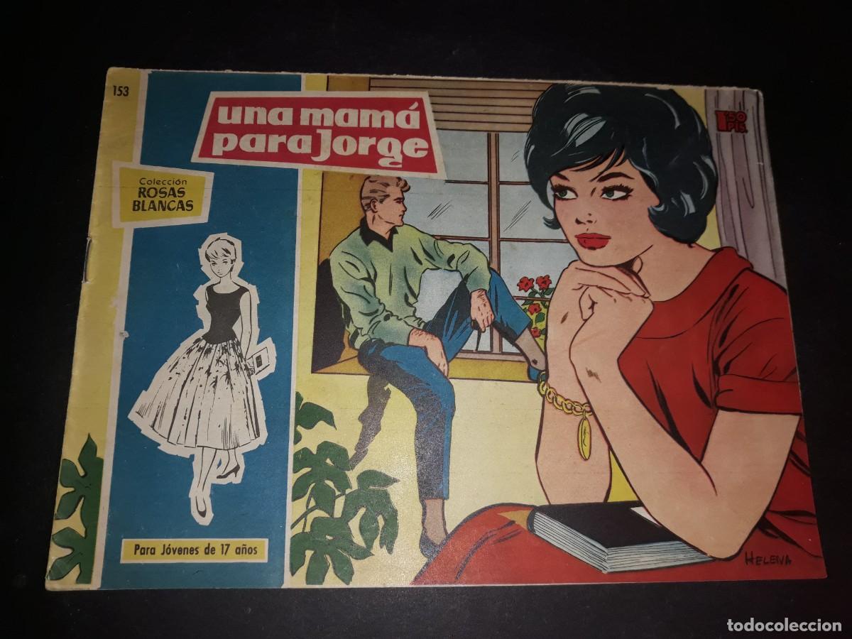 Tebeos: Colecci&oacute;n Rosas Blancas N&ordm; 153 - Foto 1