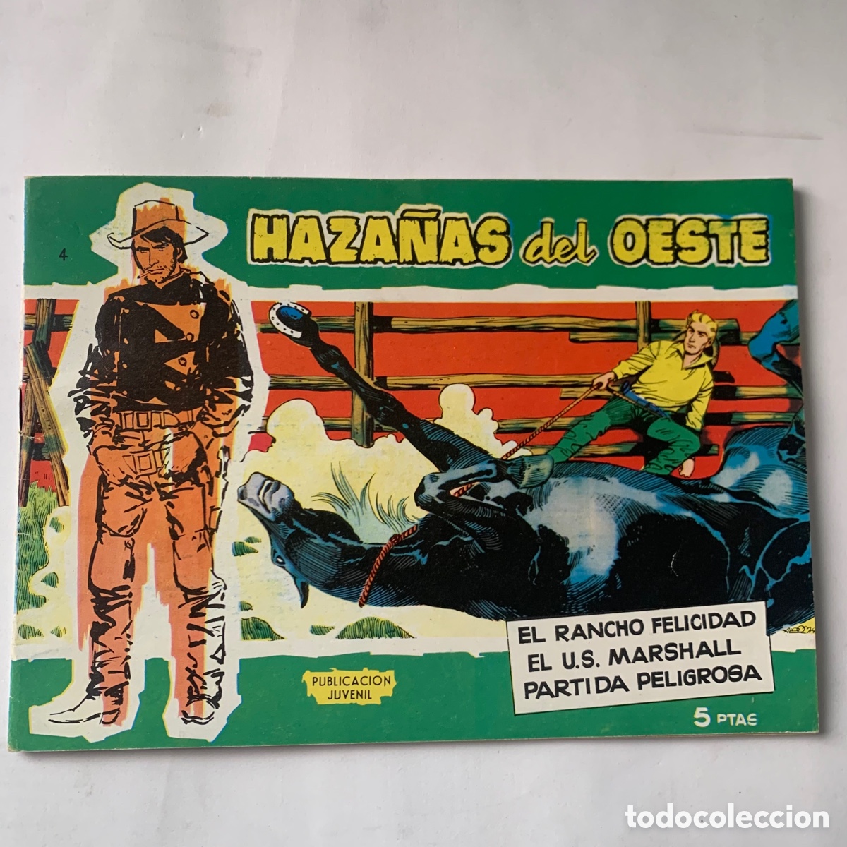Tebeos: Comic haza&ntilde;as del oeste toray 1959 - Foto 1