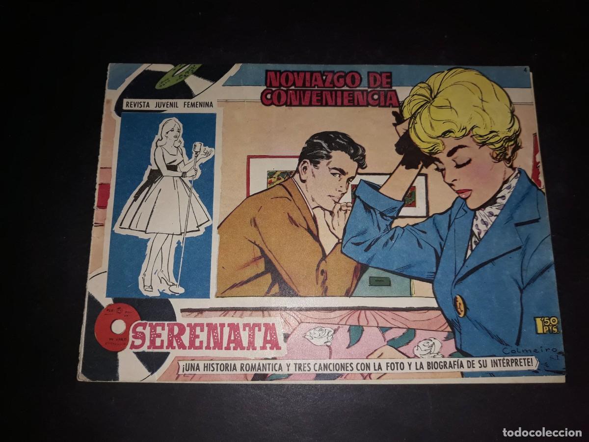 Tebeos: Colecci&oacute;n Serenata N&ordm; 4 Trasera Mario Lanza - Foto 1