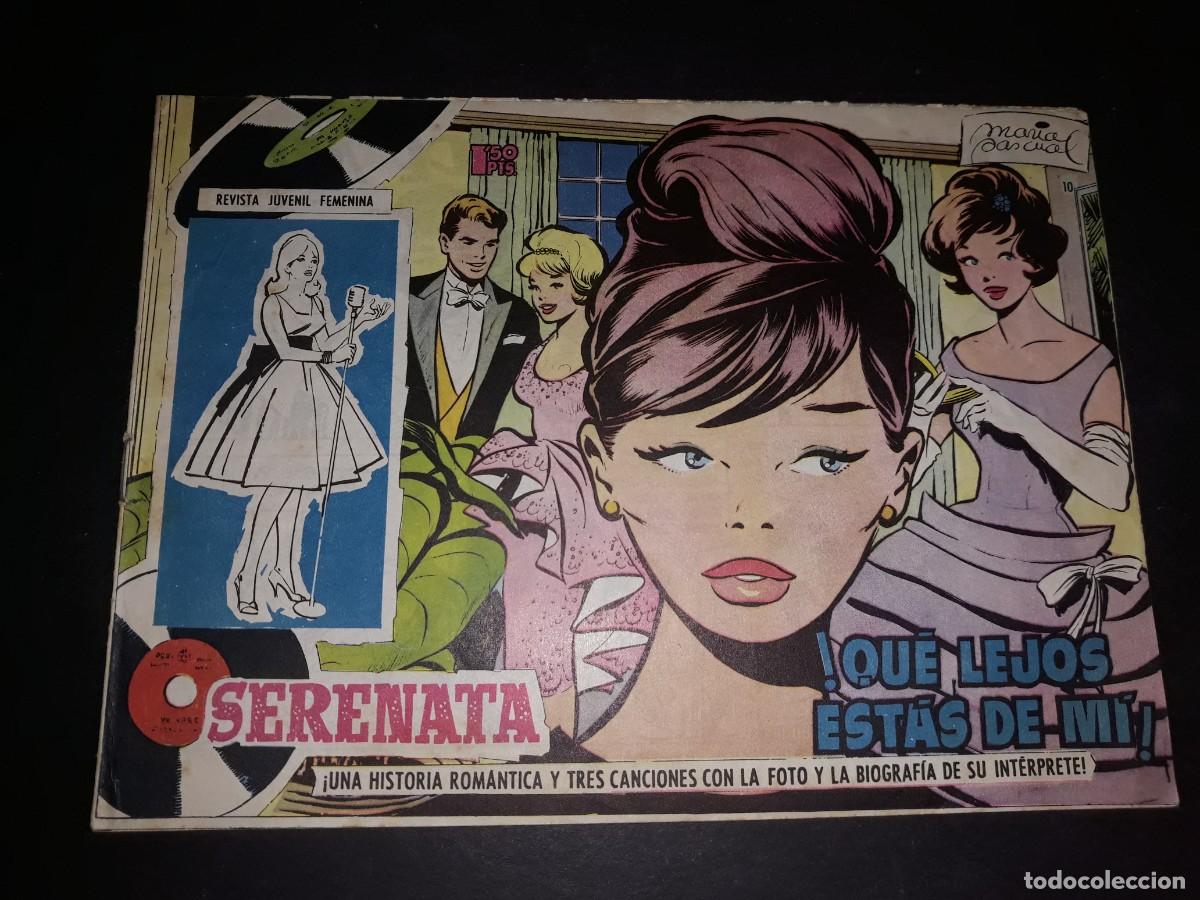 Tebeos: Colecci&oacute;n Serenata N&ordm; 10 Trasera Dalida - Foto 1