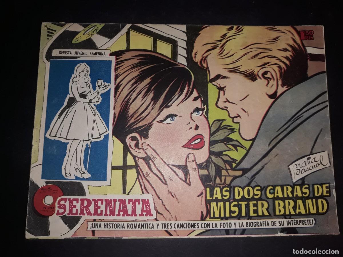 Tebeos: Colecci&oacute;n Serenata N&ordm; 14 Trasera Los Cinco Latinos - Foto 1