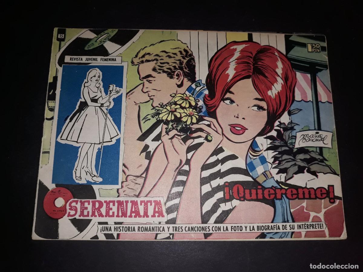 Tebeos: Colecci&oacute;n Serenata N&ordm; 15 Trasera Hermanas Serrano - Foto 1
