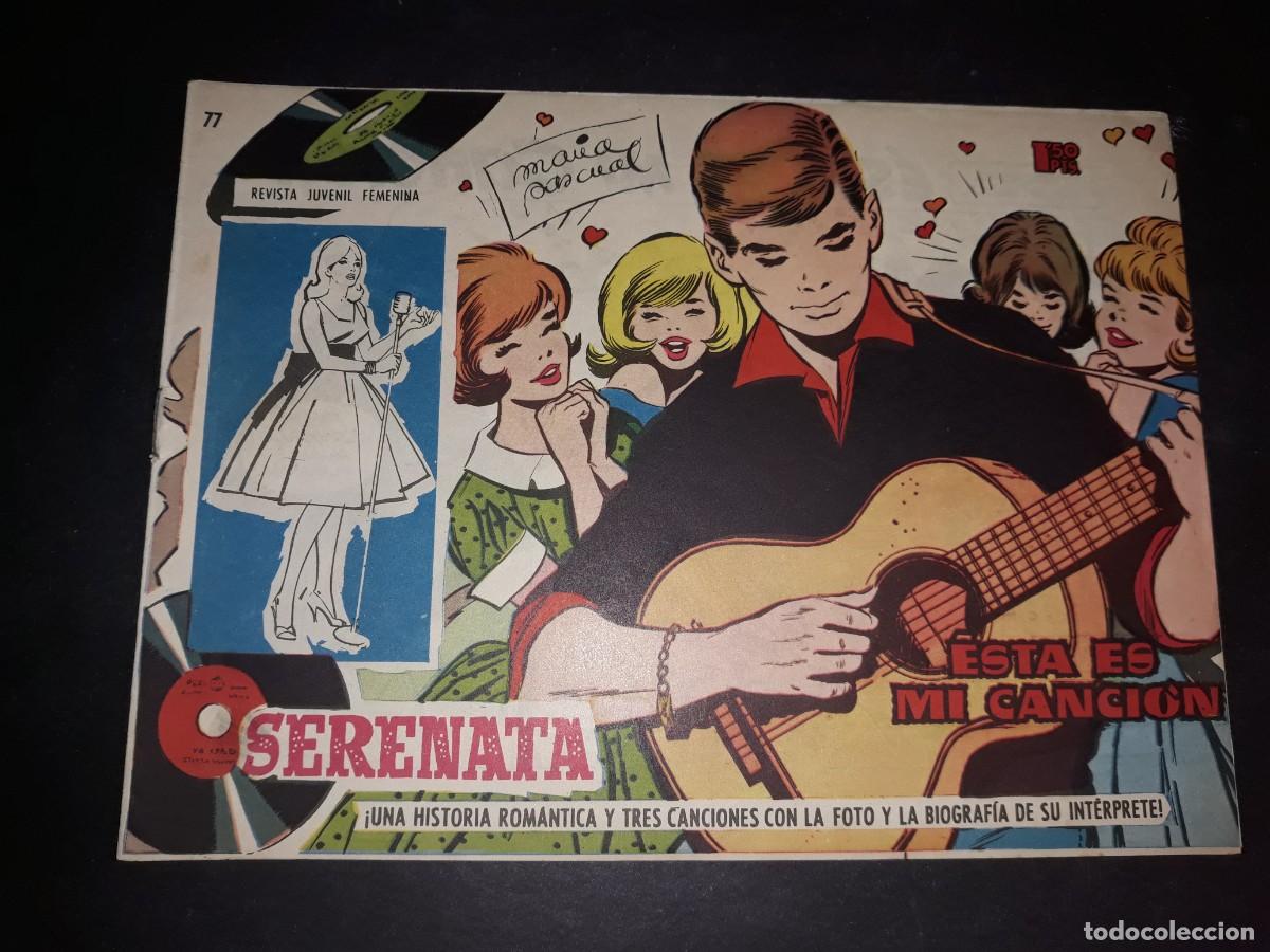Tebeos: Colecci&oacute;n Serenata N&ordm; 77 Trasera Cliff Richard - Foto 1