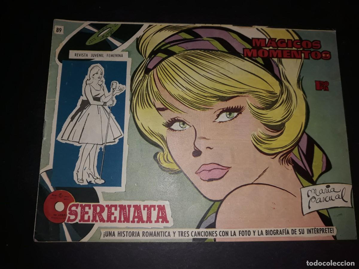 Tebeos: Colecci&oacute;n Serenata N&ordm; 89 Trasera Eva Greiner - Foto 1