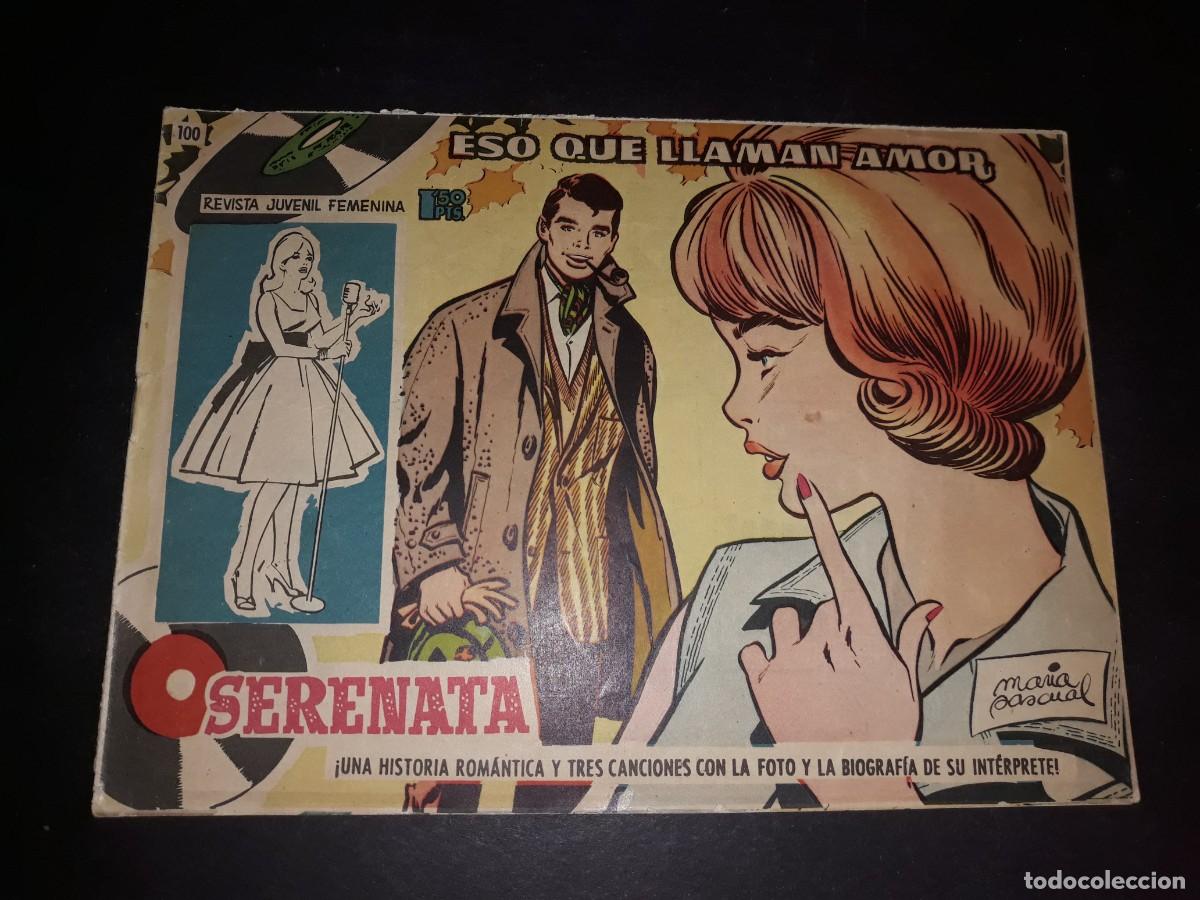 Tebeos: Colecci&oacute;n Serenata N&ordm; 100 Trasera Fabi&aacute;n - Foto 1