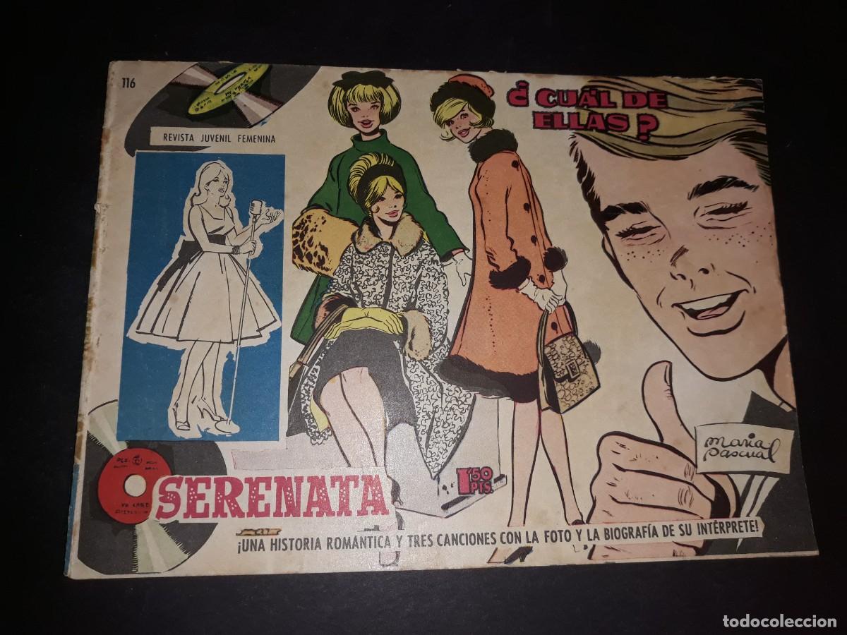 Tebeos: Colecci&oacute;n Serenata N&ordm; 116 Trasera Edith Piaf - Foto 1