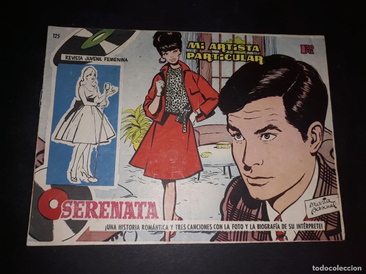 Tebeos: Colecci&oacute;n Serenata N&ordm; 125 Trasera Mina - Foto 1