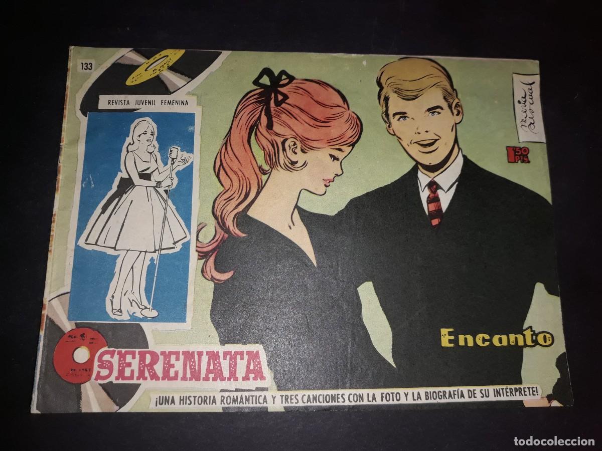 Tebeos: Colecci&oacute;n Serenata N&ordm; 133 Trasera Juliette Greco - Foto 1