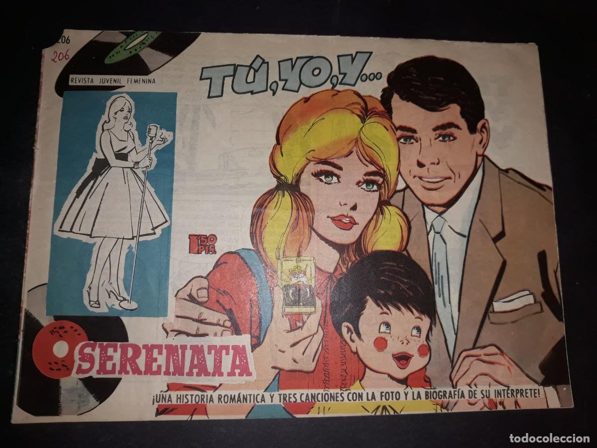 Tebeos: Colecci&oacute;n Serenata N&ordm; 206 Trasera Michel - Foto 1